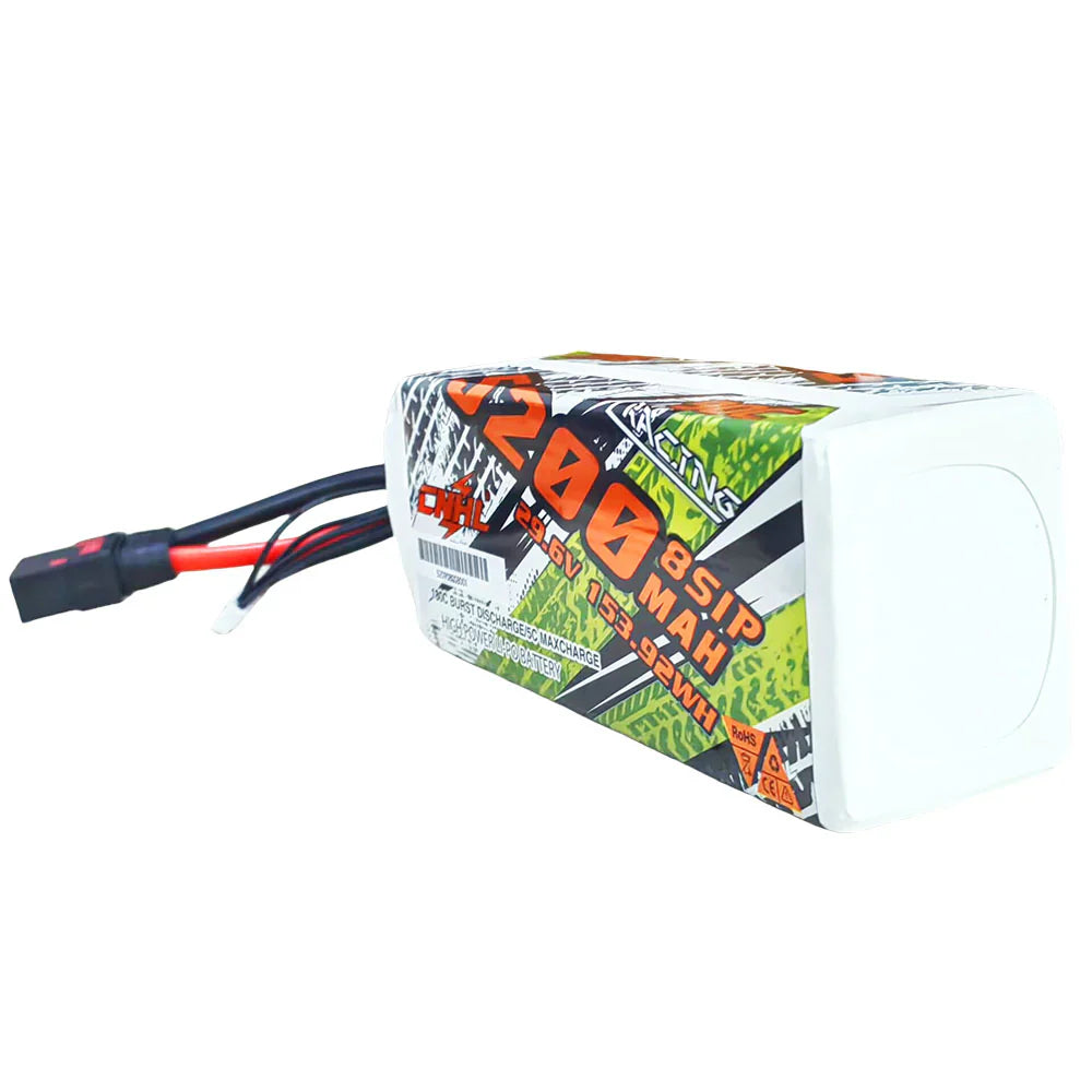 CNHL Racing Series 8S 5200mAh 29,6V 8S 90C Lipo-Akku mit QS8-Stecker