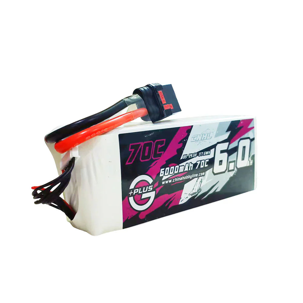 CNHL G+Plus 8S LiPo Akku 6000mAh 29,6V 70C Lipo Akku mit QS8-Stecker