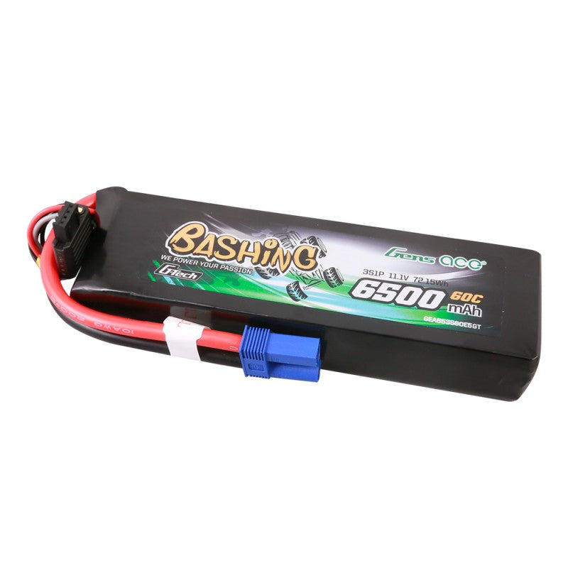 GensAce G-Tech 3S 6500mAh 11,1 V 60 C EC5 Bashing-Serie