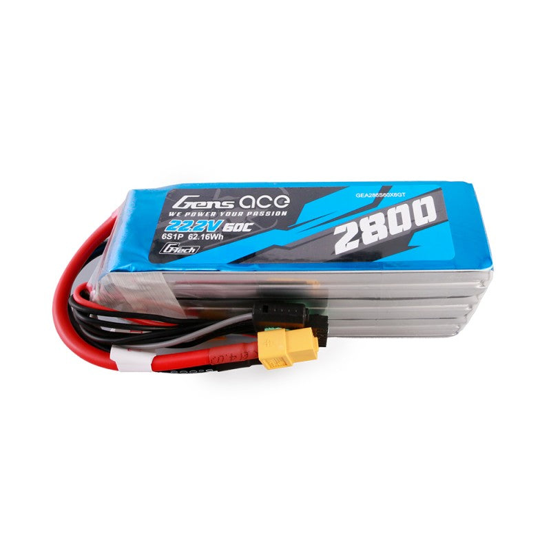 Gens Ace G-Tech 6S 2800mAh 22,2V 60C 6S1P Lipo XT60