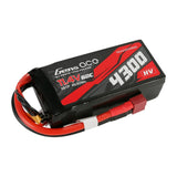 Gens Ace 4300mAh 3S1P 11,4V 60C Lipo Akku T-Stecker - LiPo24.de