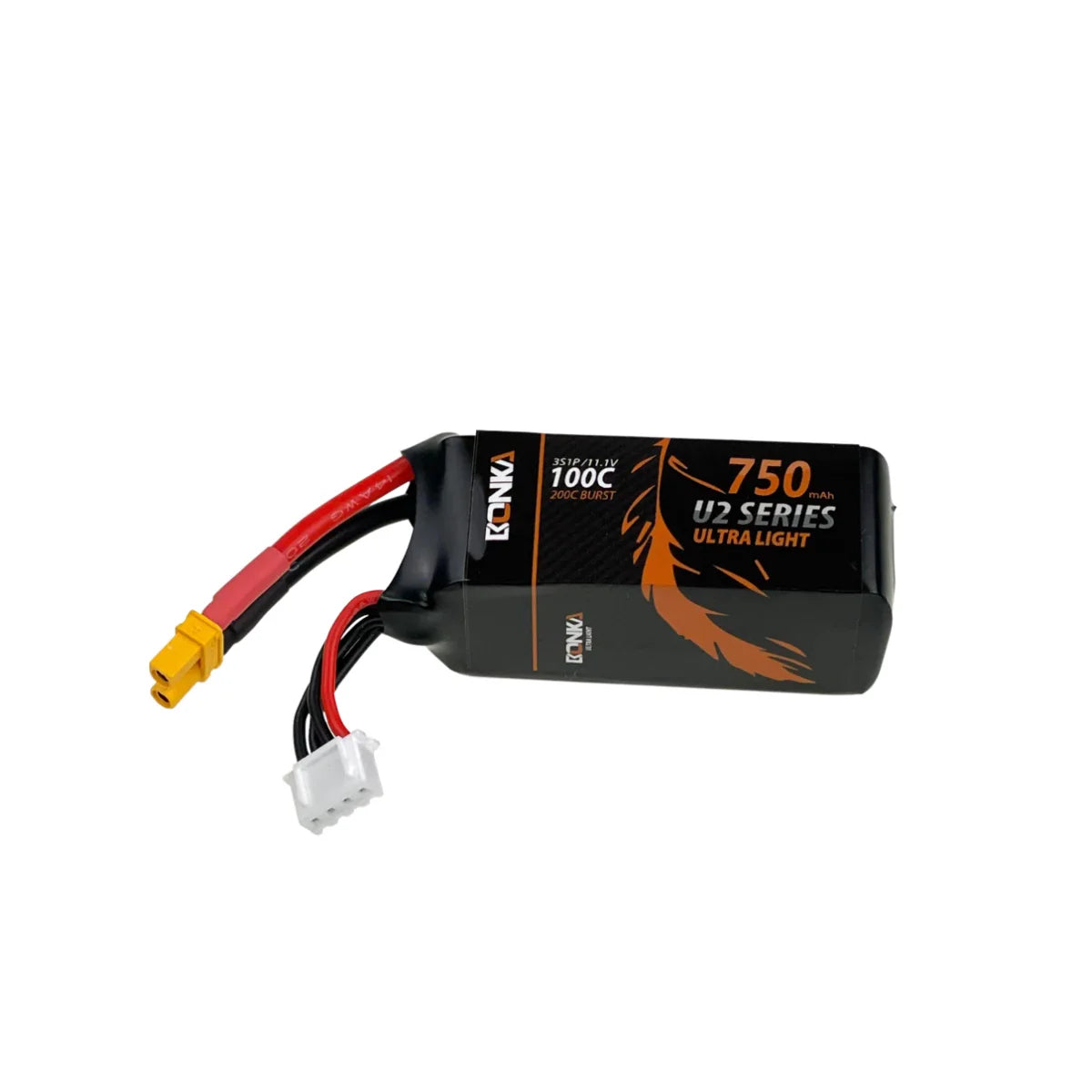 Bonka 3S 750mAh 11,1V 100C XT30 Goosky S2/OMP Hobby M2 Evo #1 Lipo Akku (3 Stück)