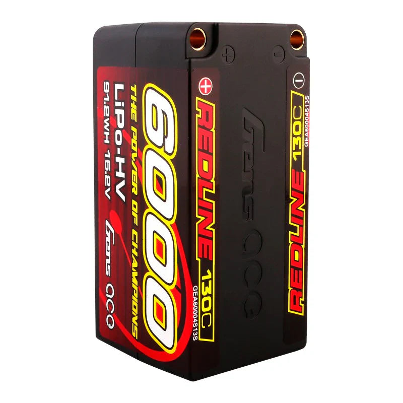 Gens Ace Redline Series 6000mAh 15,2V 130C 4S2P HardCase 69# HV LiPo Akku - LiPo24.de