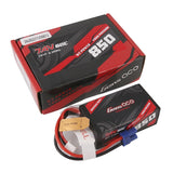 Gens Ace 2S 850mAh 7,4V 2S1P 60C EC2-Stecker