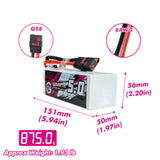 CNHL G+Plus 7S 5000mAh 25,9V 7S 70C Lipo Akku mit QS8-Stecker