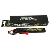 Gens Ace 25C 1500mAh 2S1P 7.4V Nunchuck 2X Airsoft Gun Lipo Batterie mit T-Stecker - LiPo24.de