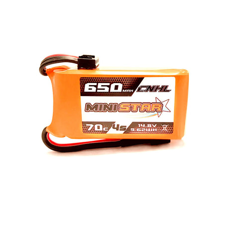 CNHL MiniStar 4S 650mAh 14,8V 70C XT30U Lipo Akku (2 Stück)