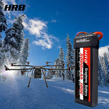 HRB 6S 5000mAh 22.2V 100C XT90 Graphene - LiPo24.de