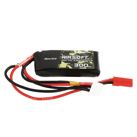 Gens Ace 35C 300mAh 2S1P 7,4V Airsoft Gun Lipo Akku mit JST-SYP Stecker - LiPo24.de