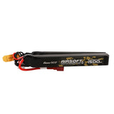 Gens Ace 25C 1500mAh 3S1P 11.1V Nunchuck 2X Airsoft Gun Lipo Batterie mit T-Stecker - LiPo24.de