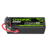 Ovonic Car 4S LiPo Akku 5200mAh 50C 14,8V Hardcase Lipo Akku mit T-Stecker