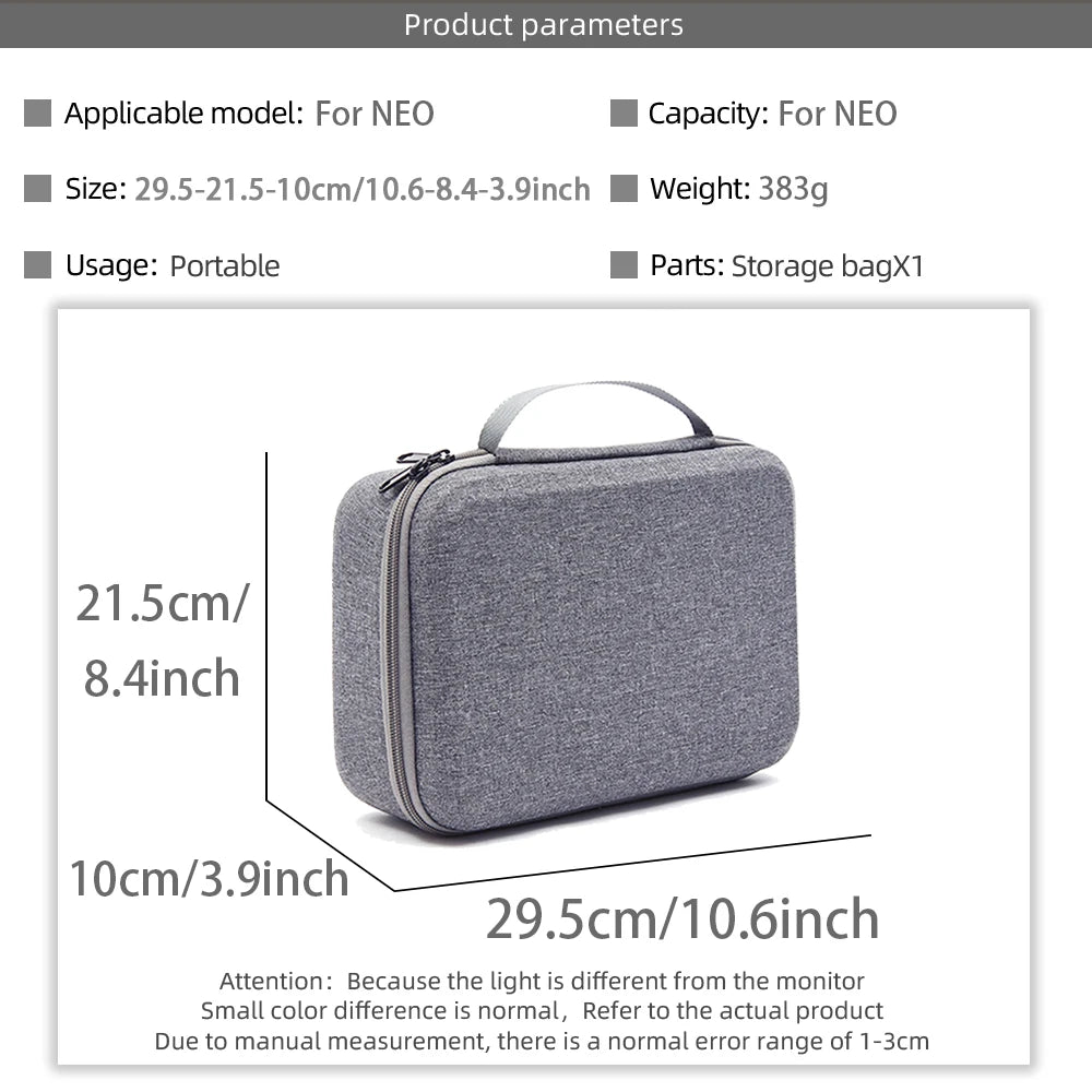 Handtasche für DJI Neo Carrying Case auch für DJI RC N3 Fernsteuerung