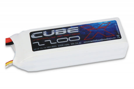 SLS X-CUBE 2200MAH 3S1P 11,1V 40C/80C - LiPo24.de