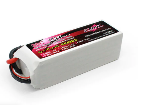 CNHL 6S 5000mAh 22,2V 30C XT90