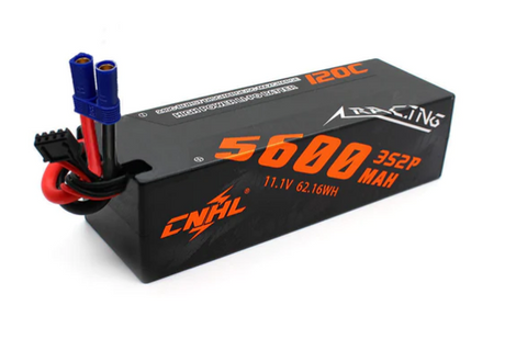 CNHL Racing Series 3S2P 5600mAh 11,1V 120C Hardcase EC5 LiPo Akku