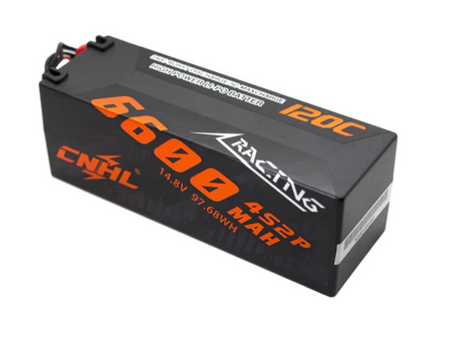 CNHL Racing Series 4S 6600mAh 14,8V 120C Hardcase T/Dean Lipo Akku