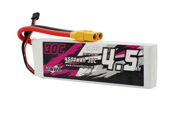 CNHL 2S 4500mAh 7,4V 30C XT90 Lipo Akku