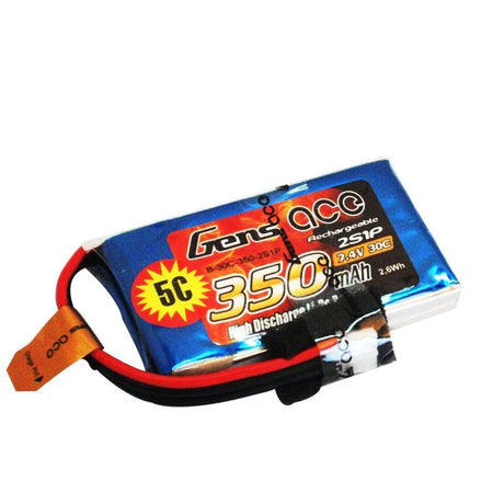 Gens Ace Lipo Akku 350mah 7.4V 2S 30C - LiPo24.de