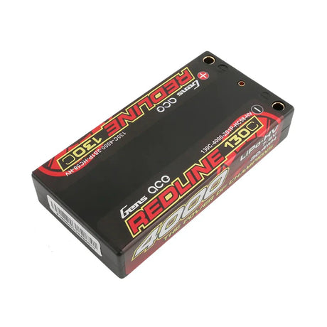 Gens Ace Redline Series 4000mAh 7.6V 130C 2S1P HardCase HV Lipo Akkupack mit Hardcase 58# - LiPo24.de