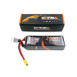 Bonka Lipo Akku 2600mAh 22,2V 6S 55C/110C XT60