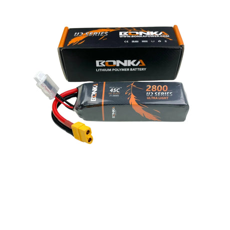 Bonka Lipo Akku 2800mAh 11,1V 3S 45C/90C XT60