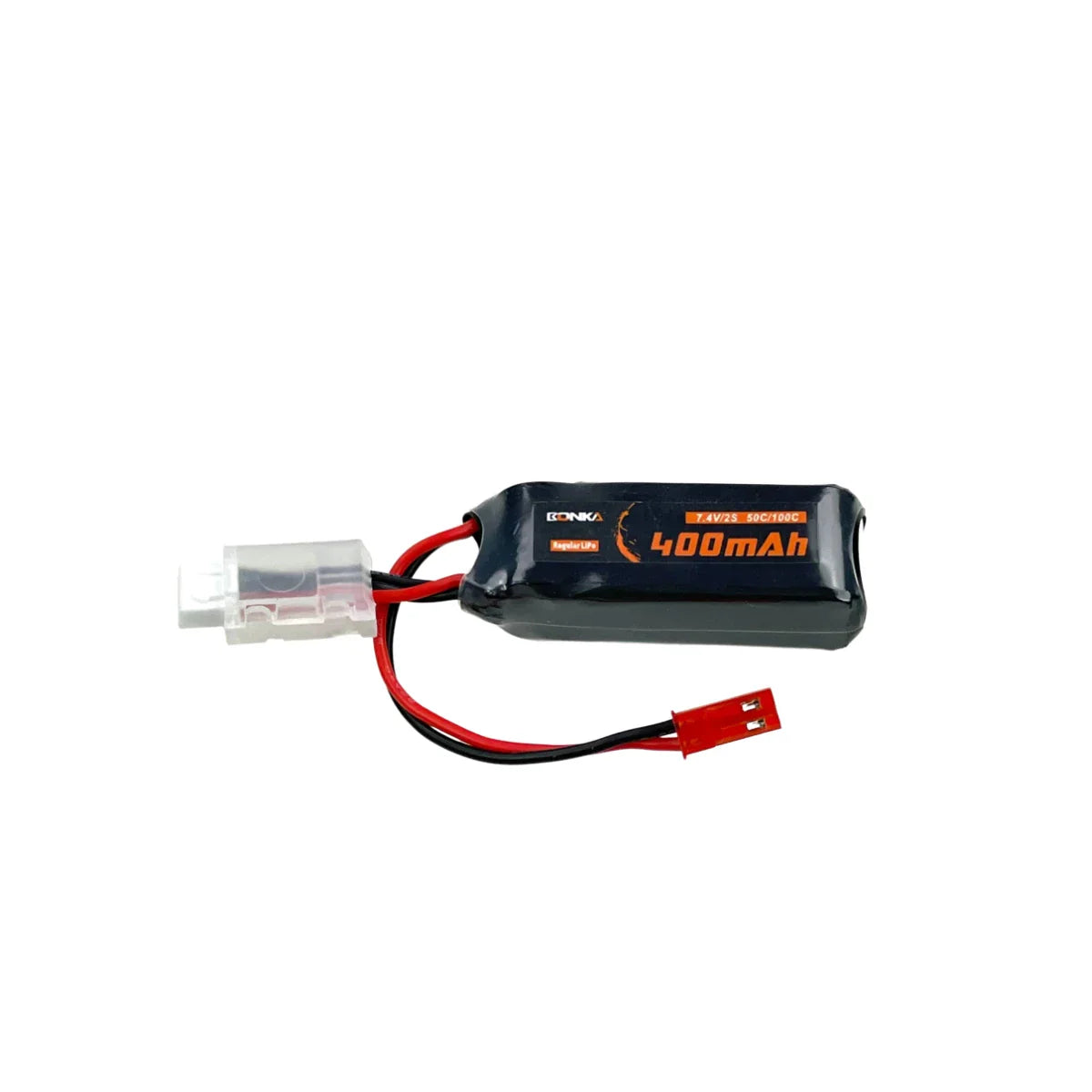 Bonka Lipo Akku 400mAh 7,4V 2S 50C JST-Rot OMP M1