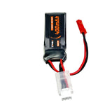 Bonka Lipo Akku 400mAh 7,4V 2S 50C JST-Rot OMP M1