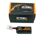 Bonka Lipo Akku 400mAh 7,4V 2S 50C XHR3 OMP M1+T15