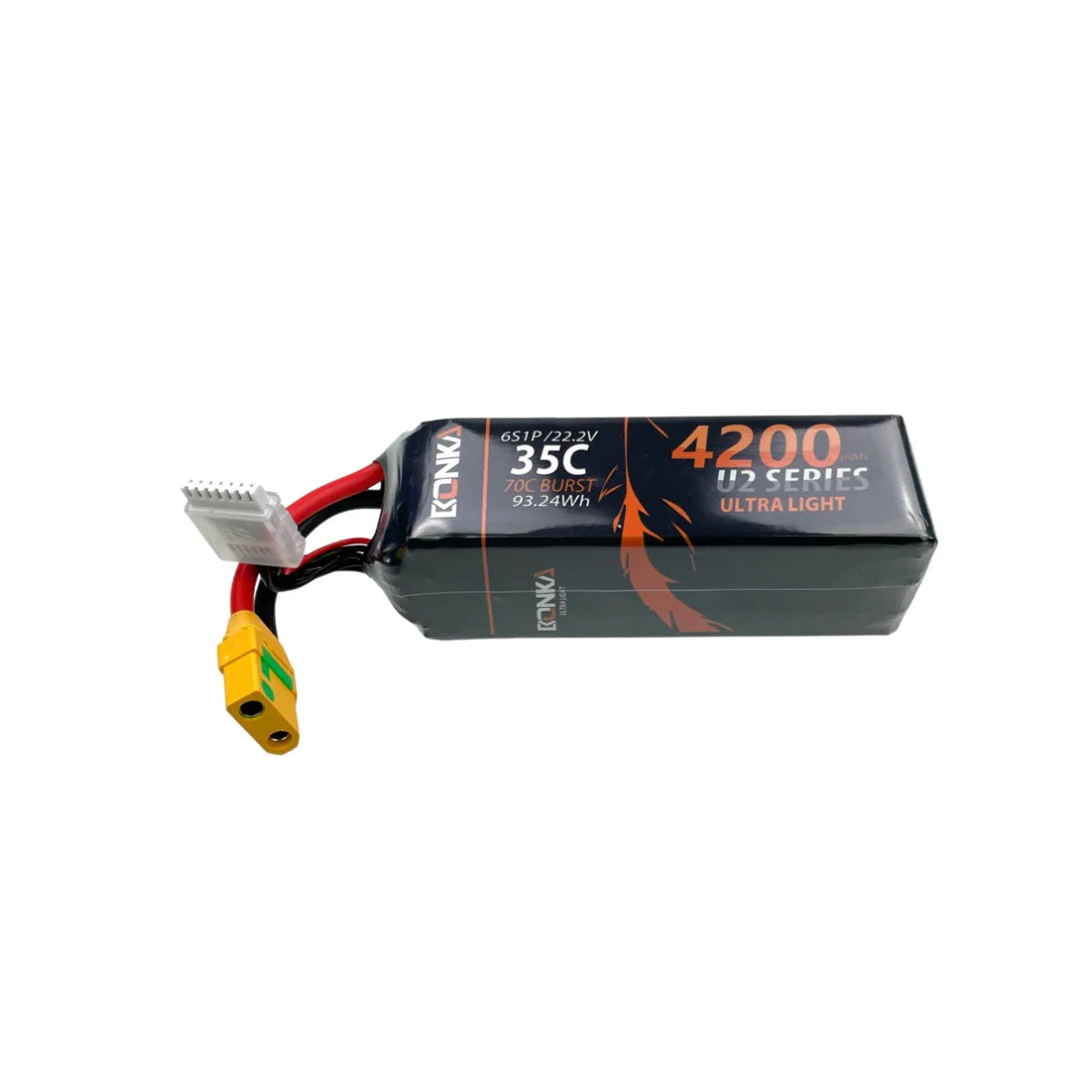 Bonka Lipo Akku 4200mAh 22,2V 6S 35C XT90 Antiblitz