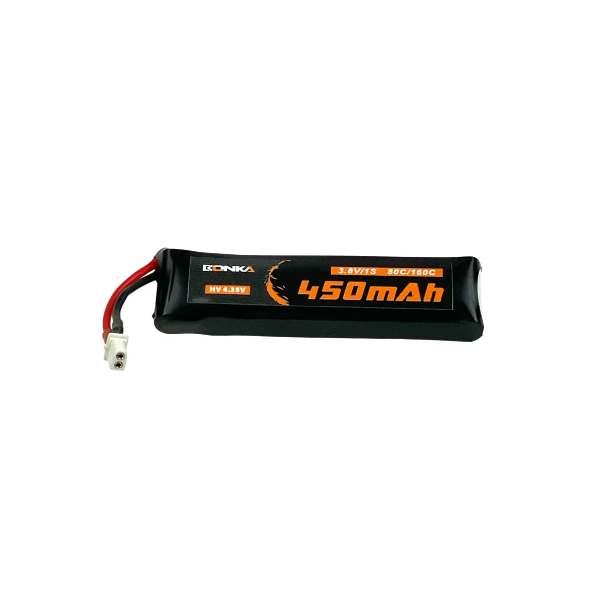 Bonka Lipo Akku 450mAh 3,8V 1S HV 80C/160C FPV BT2.0