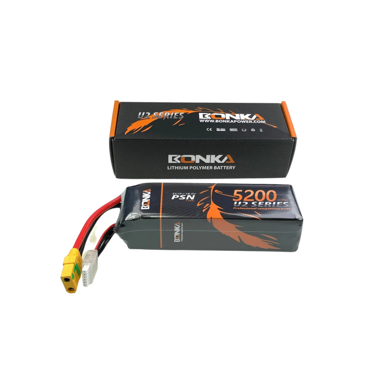 Bonka Lipo Akku 5200mAh 120C 18,5V XT90AB