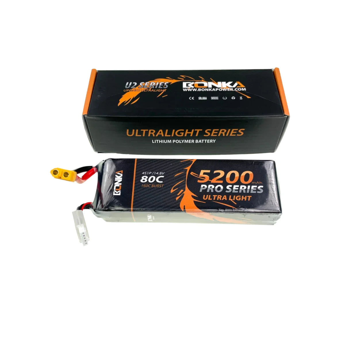 Bonka Lipo Akku 5200mAh 14,8V XT60