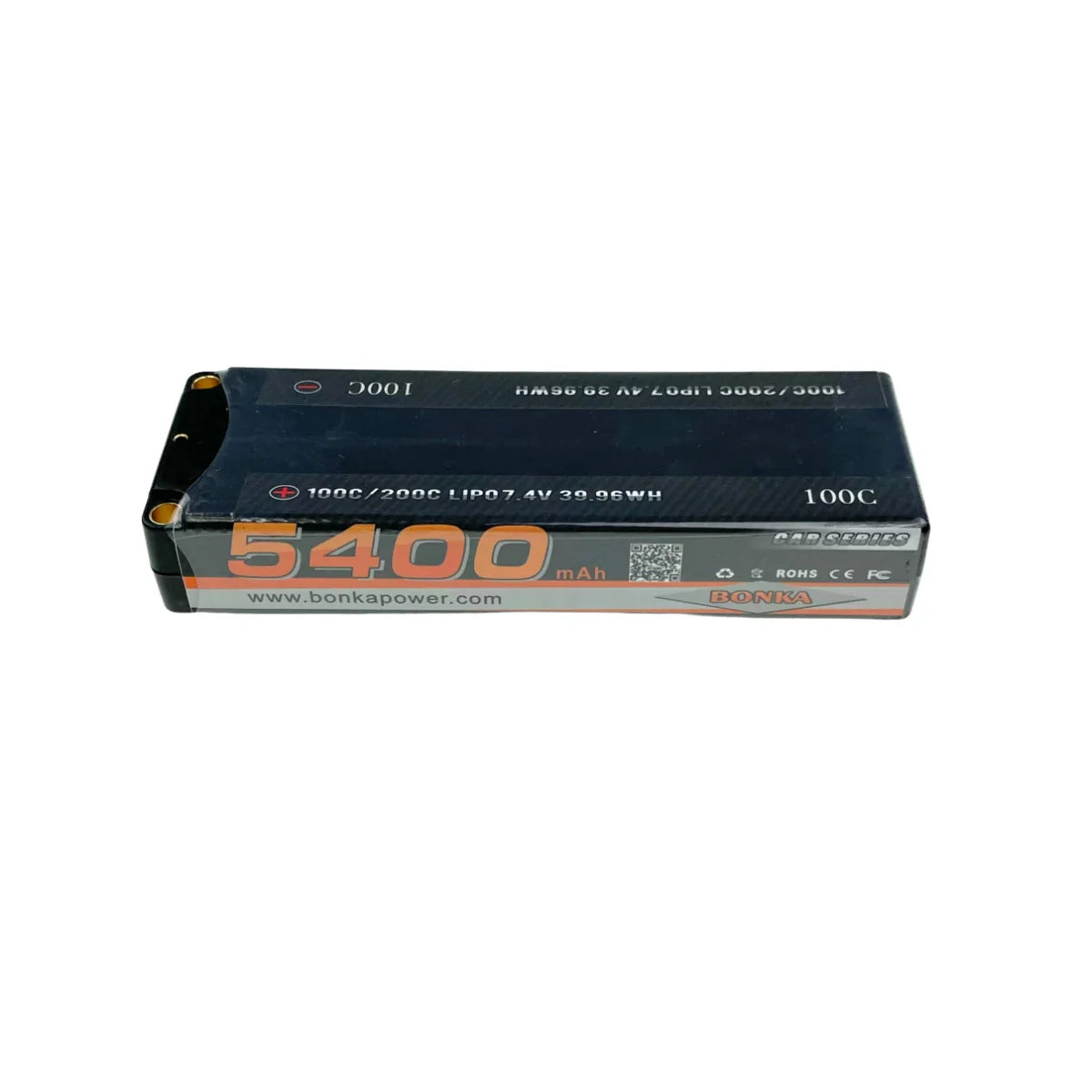 Bonka Lipo Akku 5400mAh 7,4V 100C Hardcase