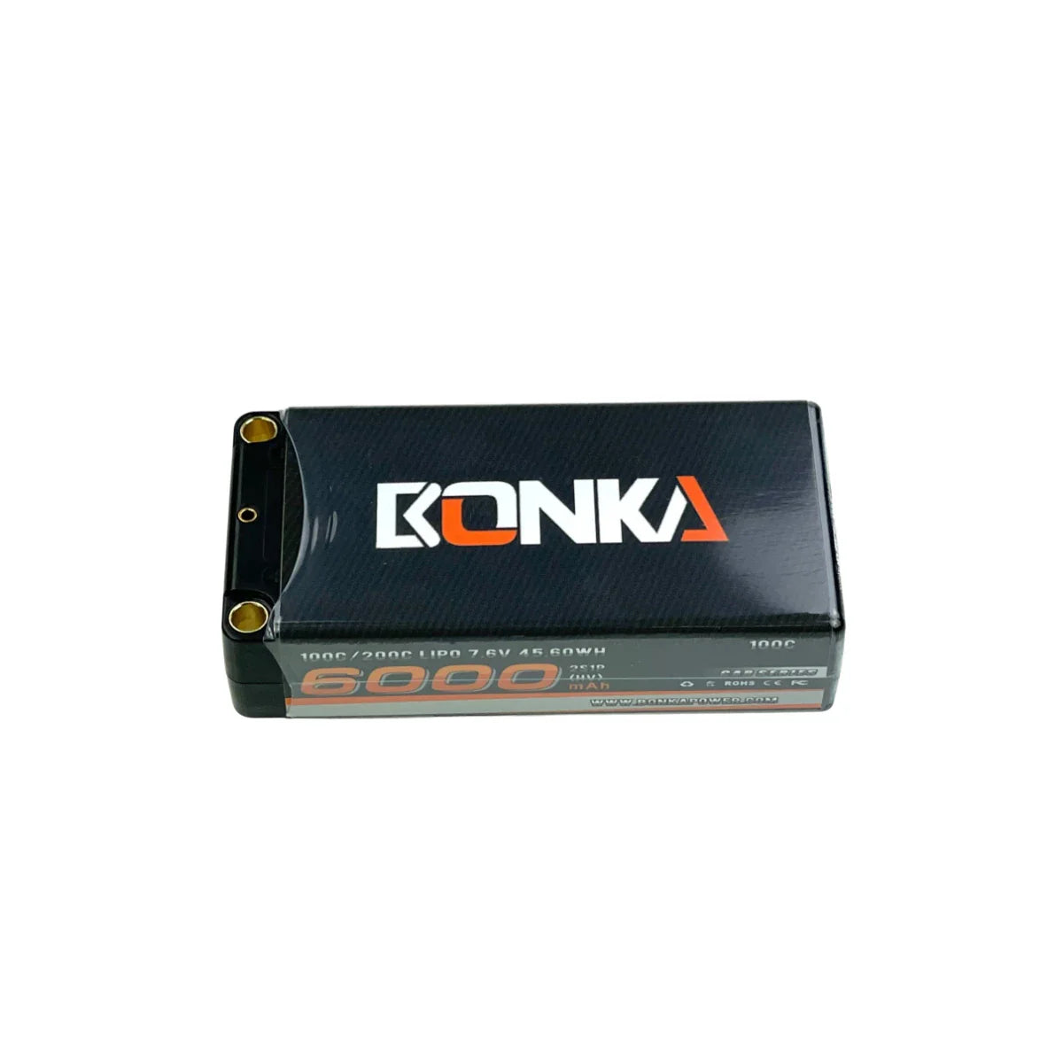 Bonka Lipo Akku HV 6000mAh 7,6V 100C Shorty Hardcase