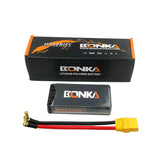 Bonka Lipo Akku HV 8000mAh 3,8V 100C Shorty Hardcase 5mm Bullet