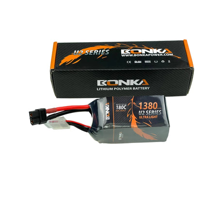 Bonka 6S 1380mAh 22,2V 180C/360C  XT60 FPV LiPo