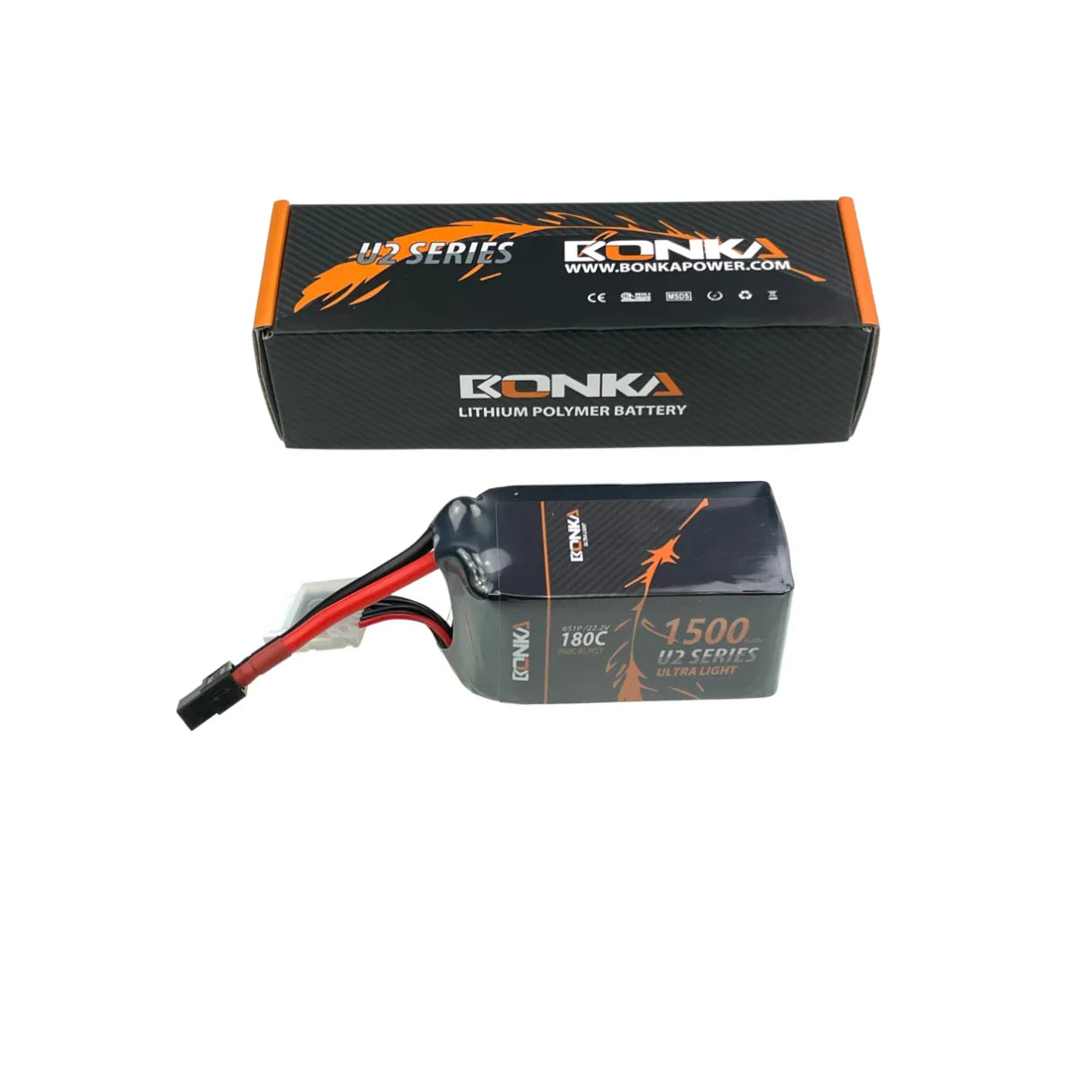 Bonka 6S 1500mAh 22,2V 180C/360C XT60 FPV