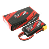 Gens Ace 2200mAh 7,4V 60C 2S1P Lipo Akku mit XT60 Stecker - LiPo24.de