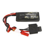 Gens Ace G-Tech 2S 300mAh 2S1P 7,4V 35C Airsoft Lipo Akku JST-SYP Stecker