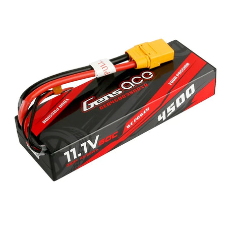 Gens Ace 4500mAh 3S1P 11.1V 60C HardCase RC Auto Lipo Batterie #24 - LiPo24.de