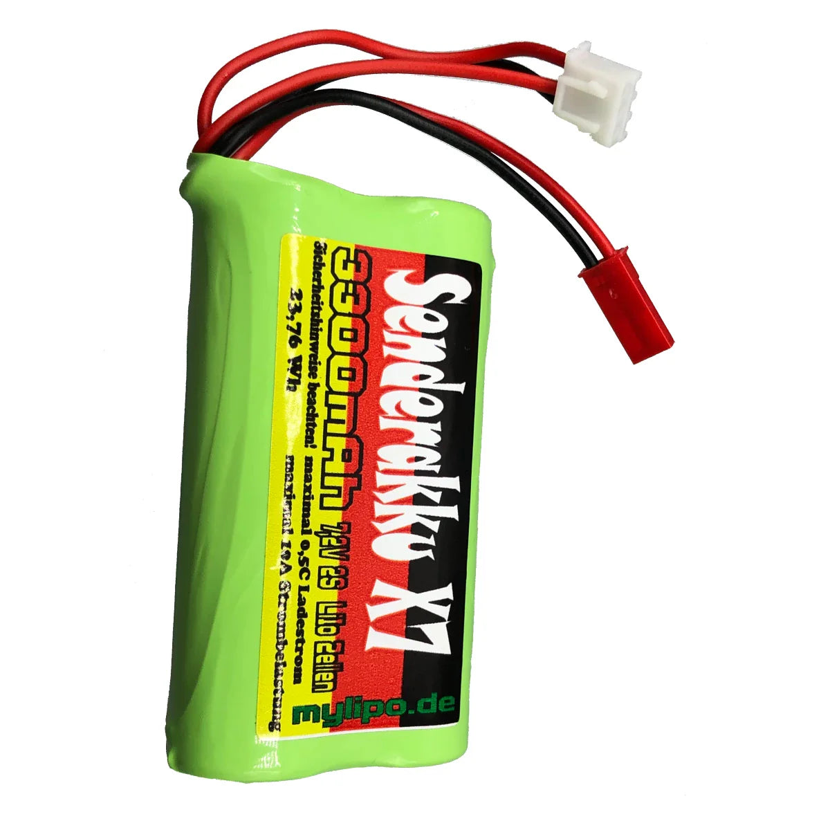 MyLipo LiIo Akku 3300mAh 7,2V Senderakku z.B. Taranis X7 - LiPo24.de