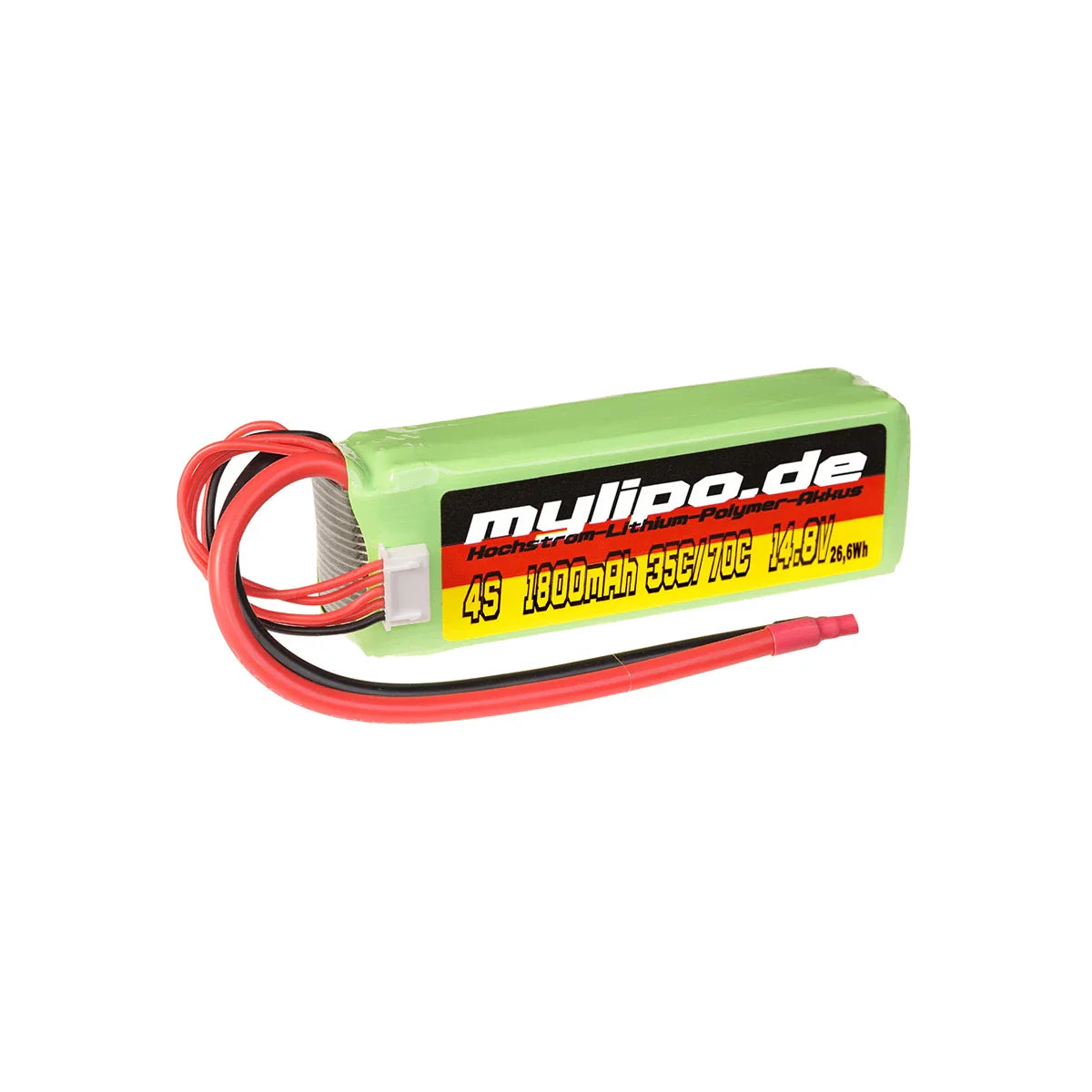 MyLipo Lipo Akku 1800mAh 14,8V 35C/70C - LiPo24.de