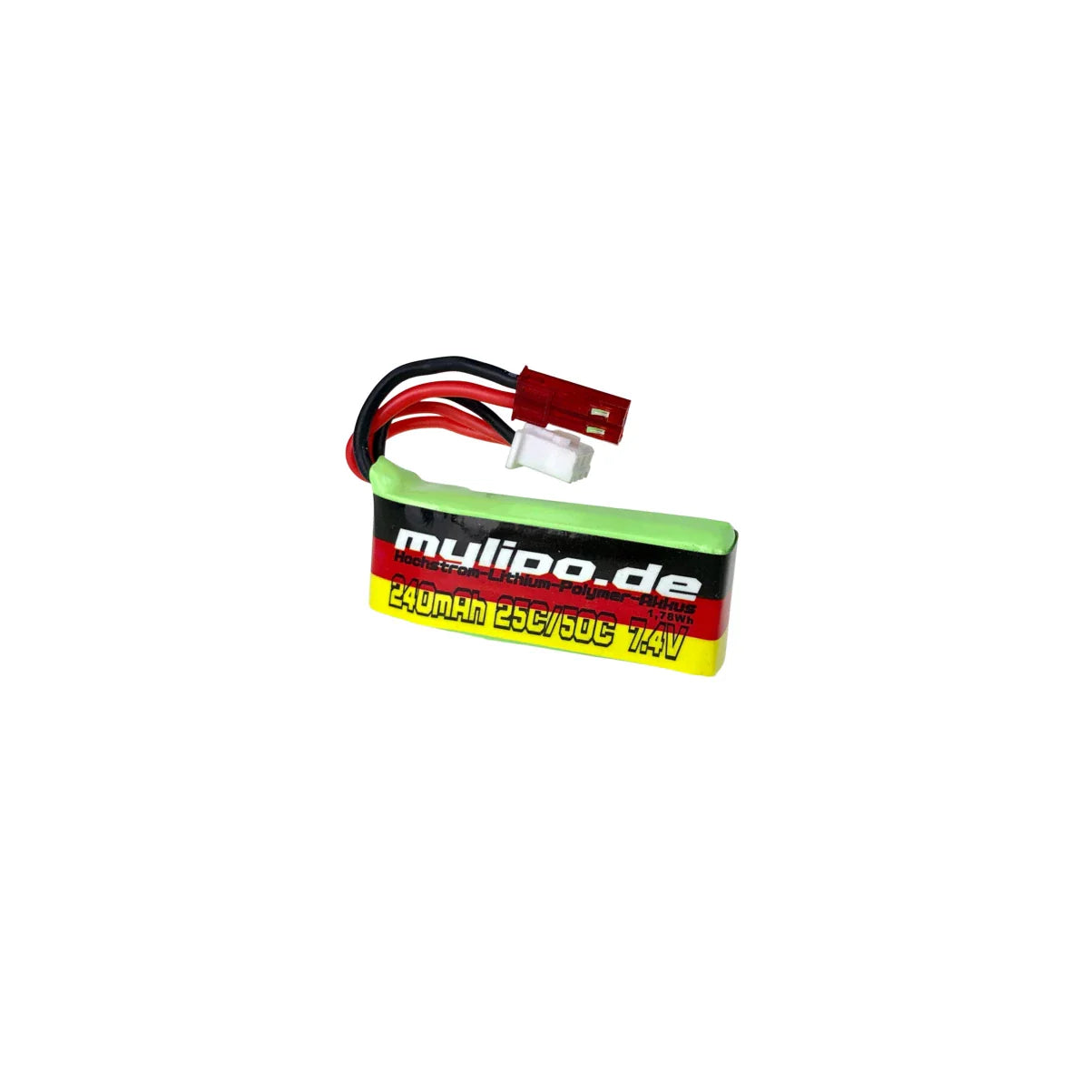 Mylipo Lipo Akku 240mAh 7,4V 25C/50C JST Airsoft - LiPo24.de