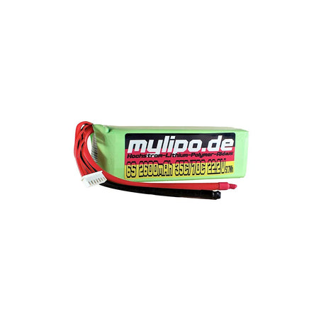 Mylipo Lipo Akku 2600mAh 22,2V 6S 35C/70C kompakt - LiPo24.de