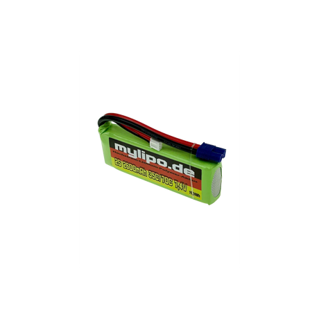 Mylipo Lipo Akku 2600mAh 7,4V 2S 35C/70C kompakt EC3 Stecker - LiPo24.de