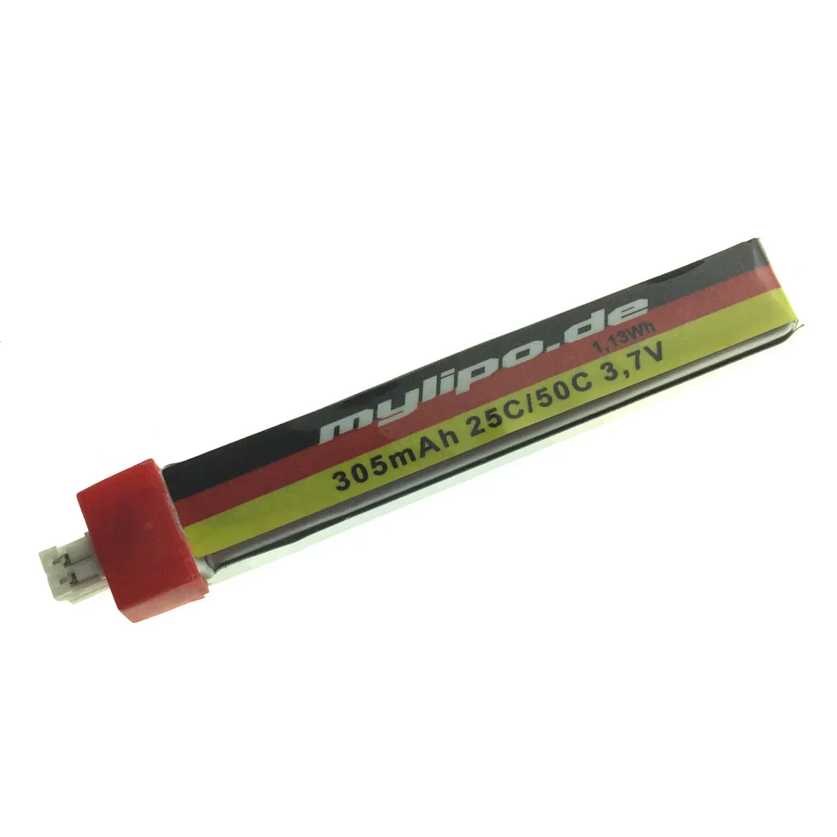 Mylipo Lipo Akku 305mAh 3,7V 25C/50C PH2l Stecker PWconnector TinyWhoop - LiPo24.de