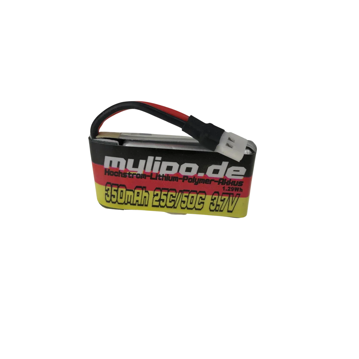 Mylipo Lipo Akku 350mAh 3,7V 25C/50C Grauper Alpha 110 - LiPo24.de