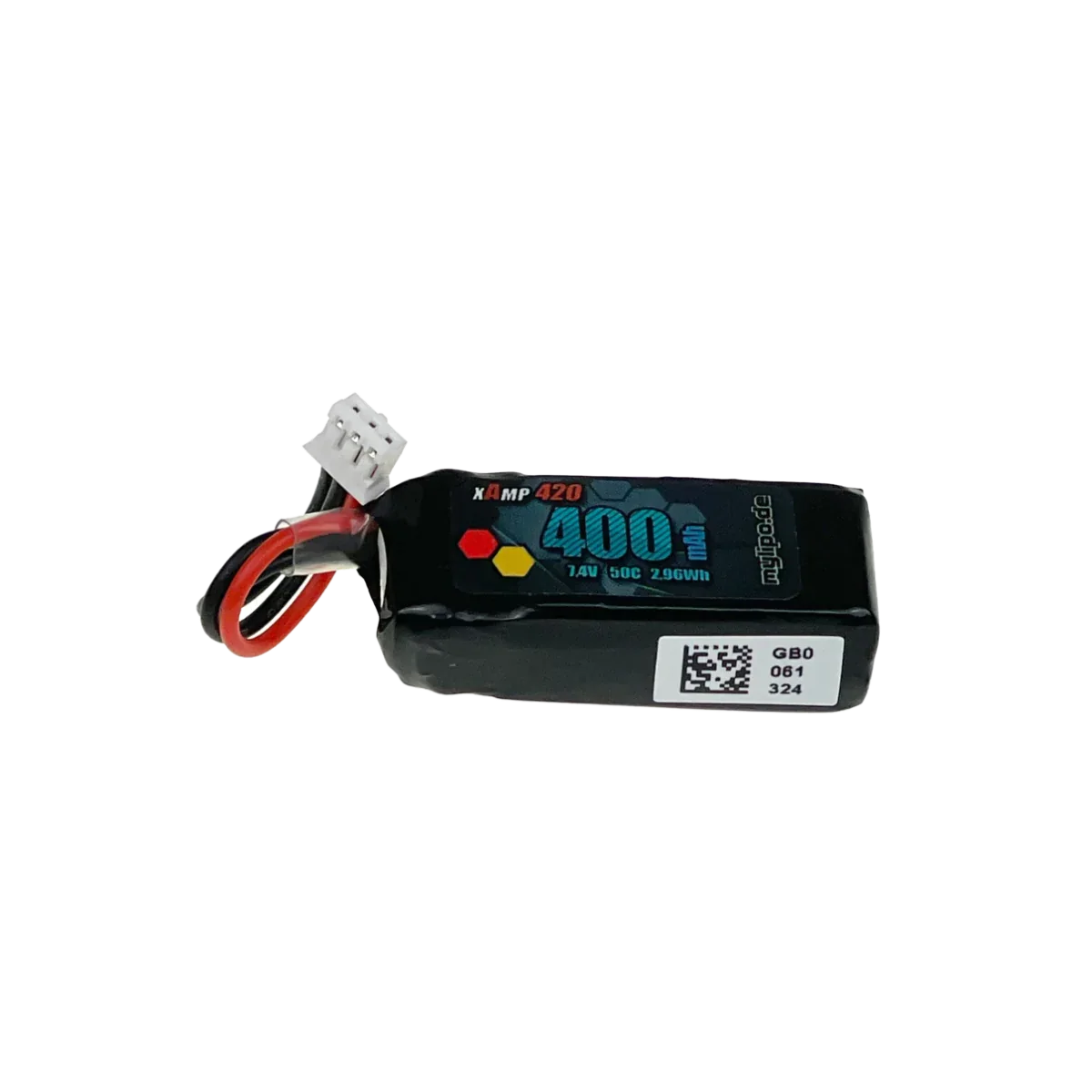 Mylipo Lipo Akku 400mAh 7,4V 2S 50C für Blade MCPX BL2 - LiPo24.de