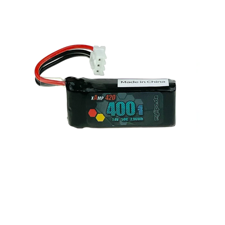 Mylipo Lipo Akku 400mAh 7,4V 2S 50C für OMP Hobby M1 - LiPo24.de