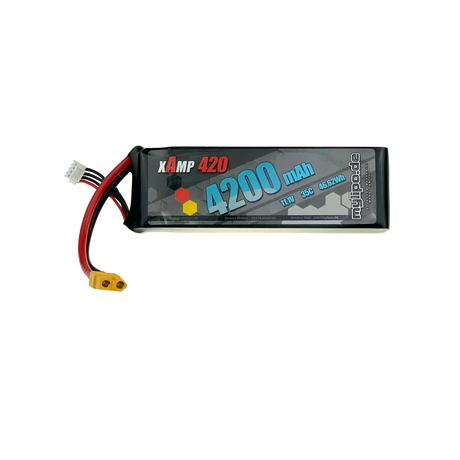 Mylipo Lipo Akku 4200mAh 11,1V 3S 35C XT60 - LiPo24.de